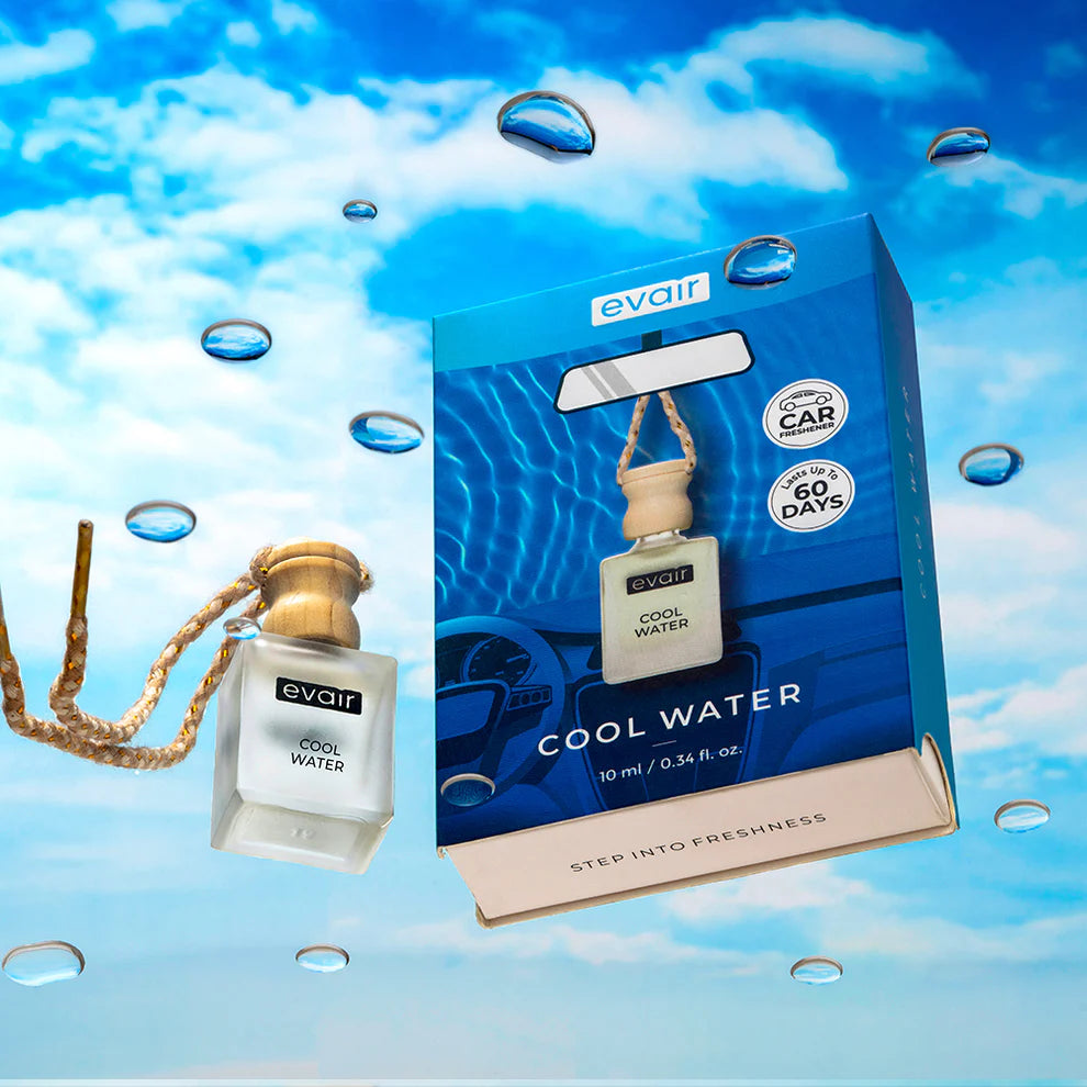 Evair Cool Water Car Freshener (10ml)