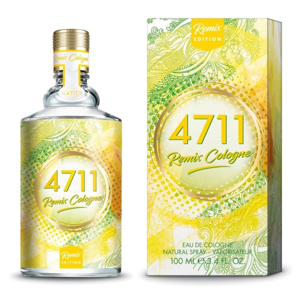 4711 Remix Cologne Lemon Eau De Cologne for Unisex (100ml) -