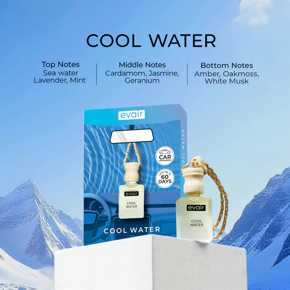 Evair Cool Water Car Freshener (10ml)