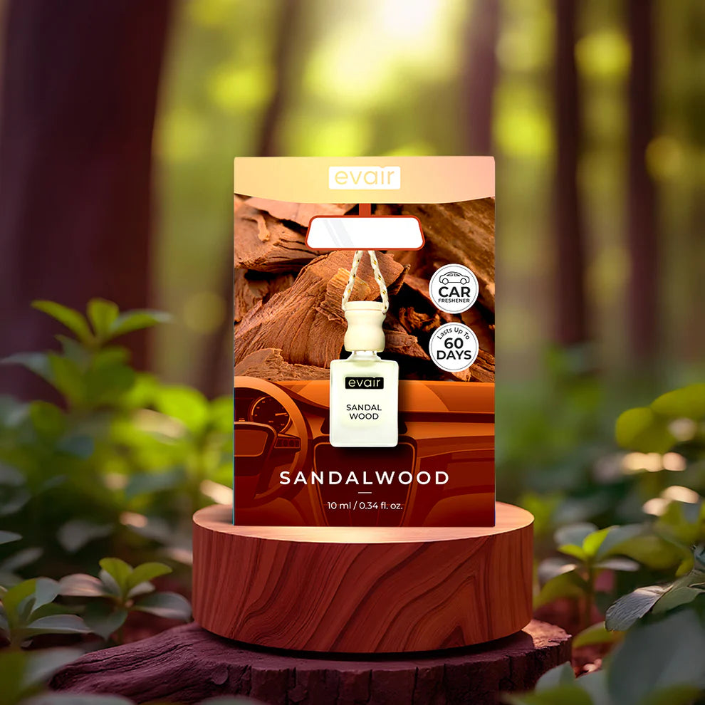 Evair Sandalwood Car Freshener (10ml)