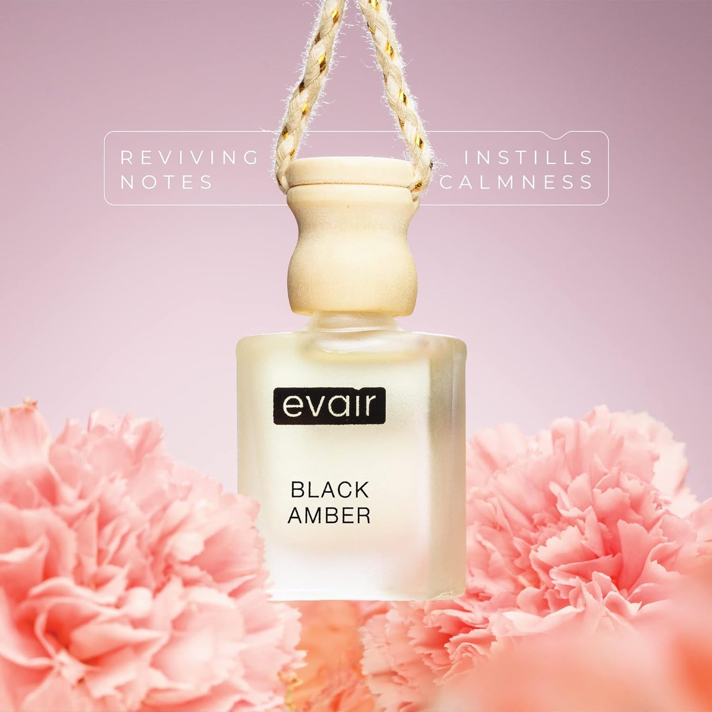 Evair Black Amber Car Freshener (10ml)