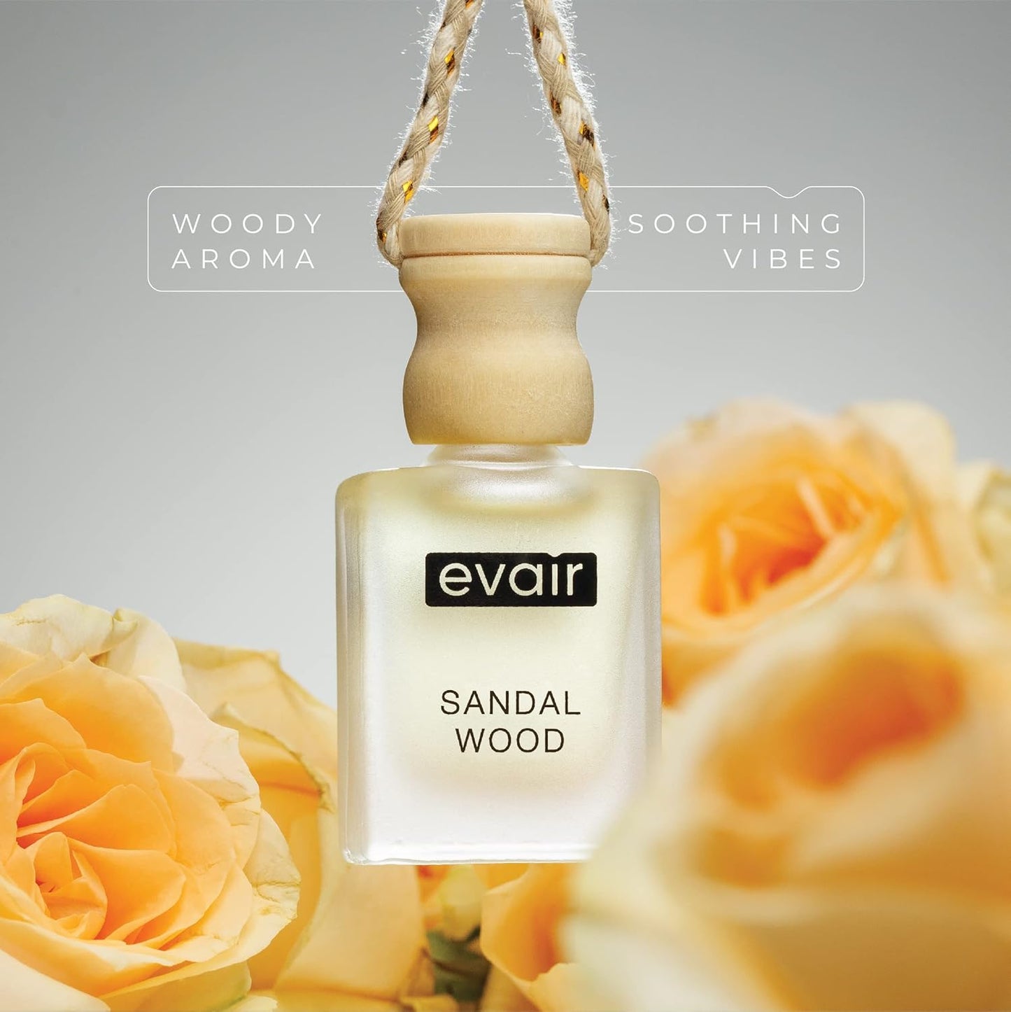 Evair Sandalwood Car Freshener (10ml)