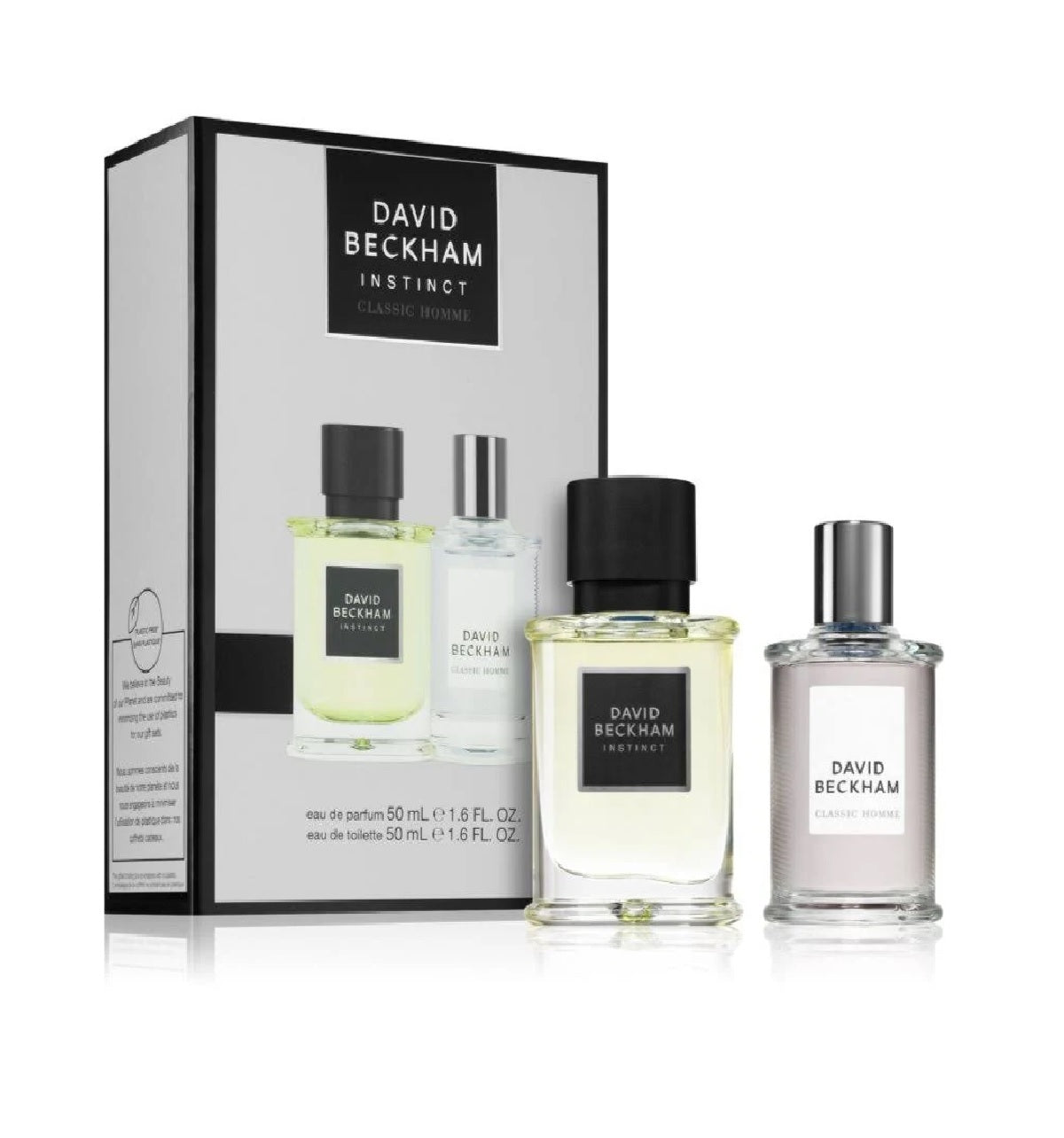 David Beckham Instinct Classic Homme Giftset ( Eau de Parfum 50ml + Eau de Toilette 50ml)