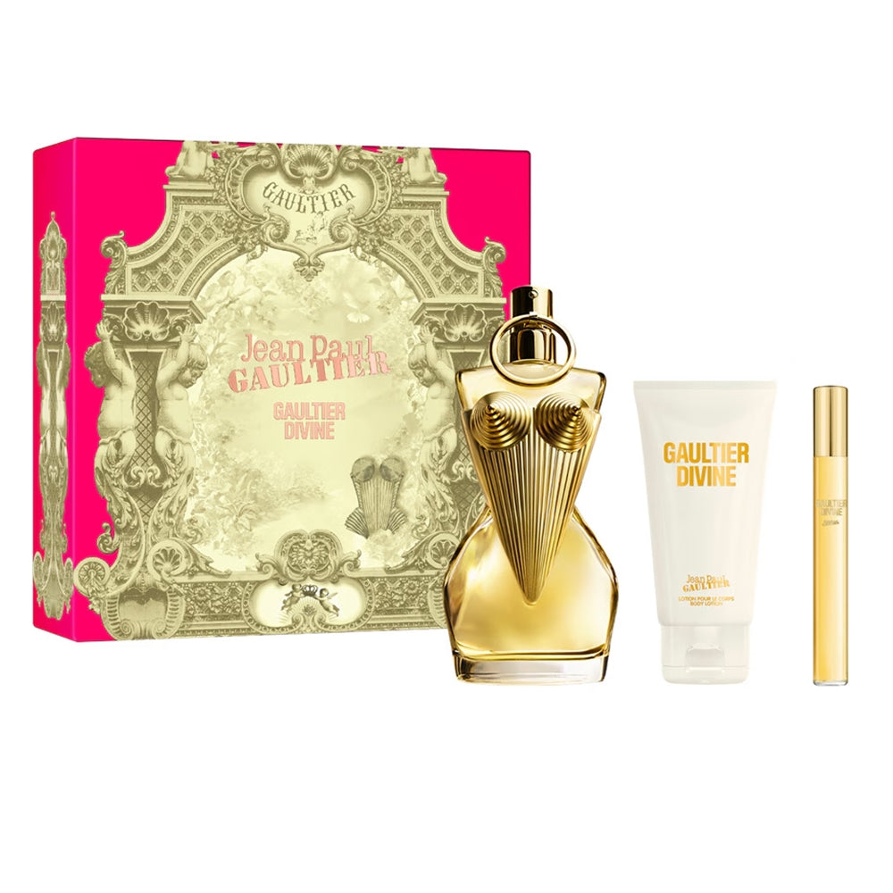 Jean Paul Gaultier Gaultier Divine Gift Set For Women (EDP 100ml + EDP 10ml + Body Lotion 75ml)