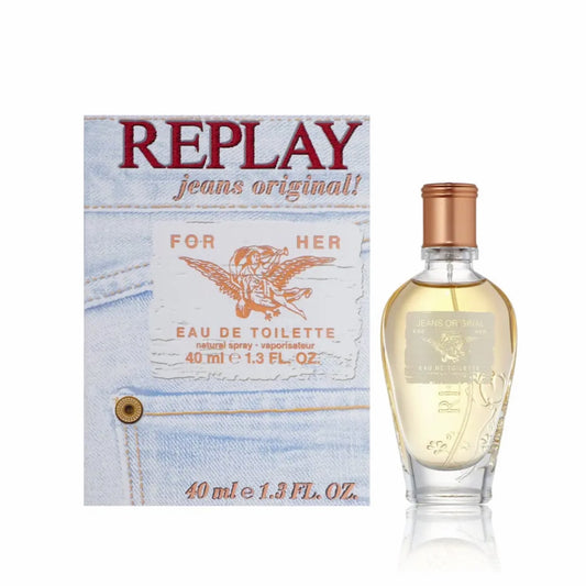 Replay Jeans Original Eau De Toilette Spray (40ml)