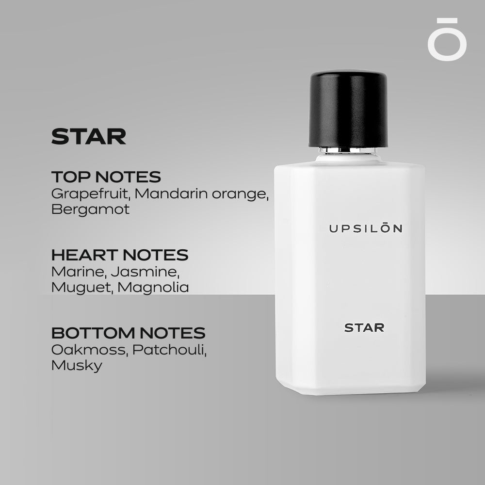 Upsilon Star Eau De Parfum for Men (100ml)