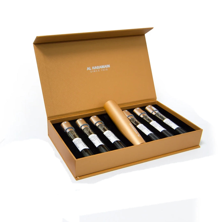 Al Haramain Amber Oud Eau De Parfum Discovery Set (10ml x 6)