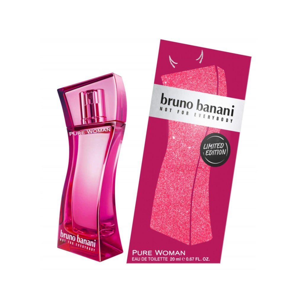 Bruno Banani Pure Woman Eau De Toilette Spray (20ml) -