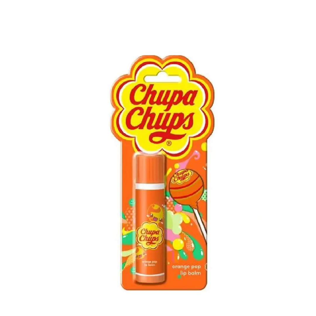 Chupa Chups Lip Balm Stick – Juicy Orange (1pc)