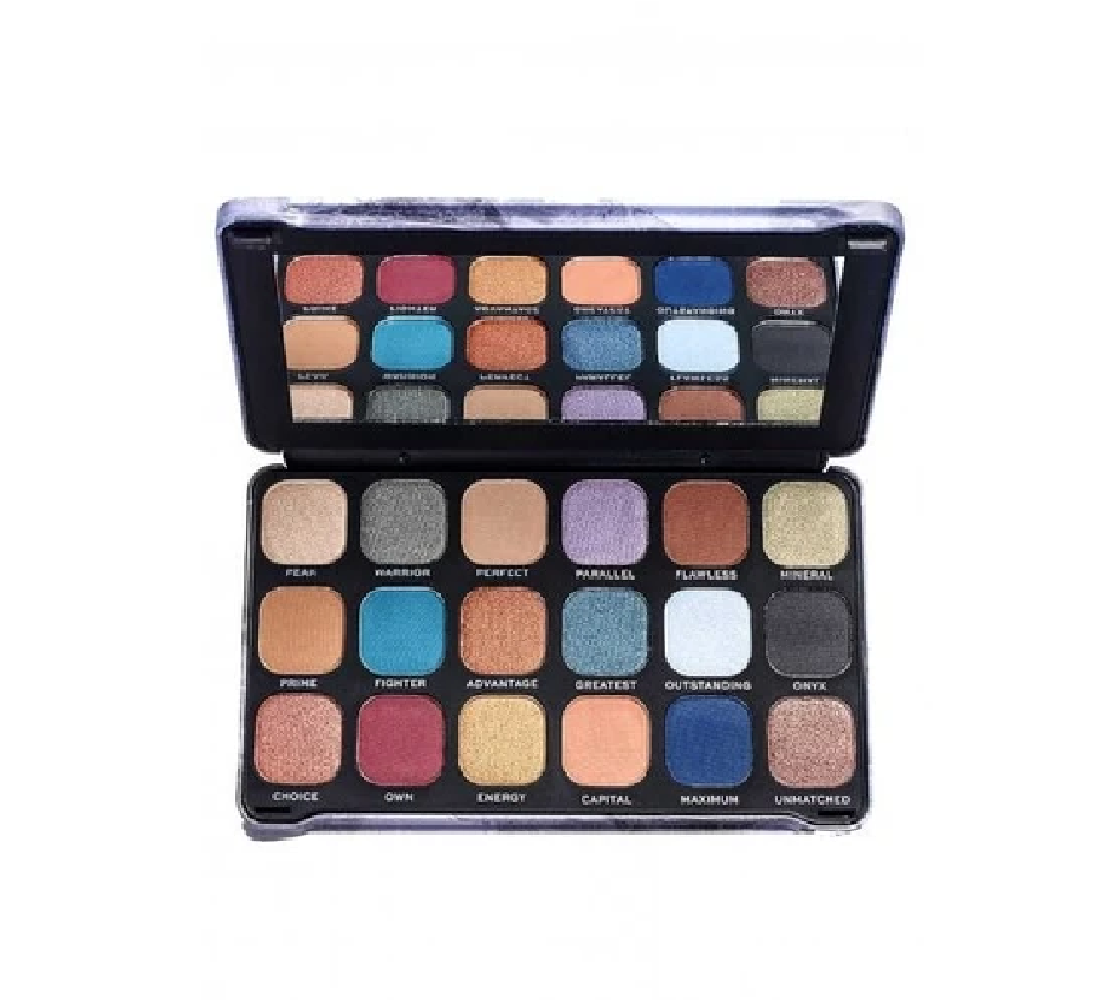 Makeup Revolution Forever Flawless Optimum Eye Shadow Palette (18 x 1.1 g)