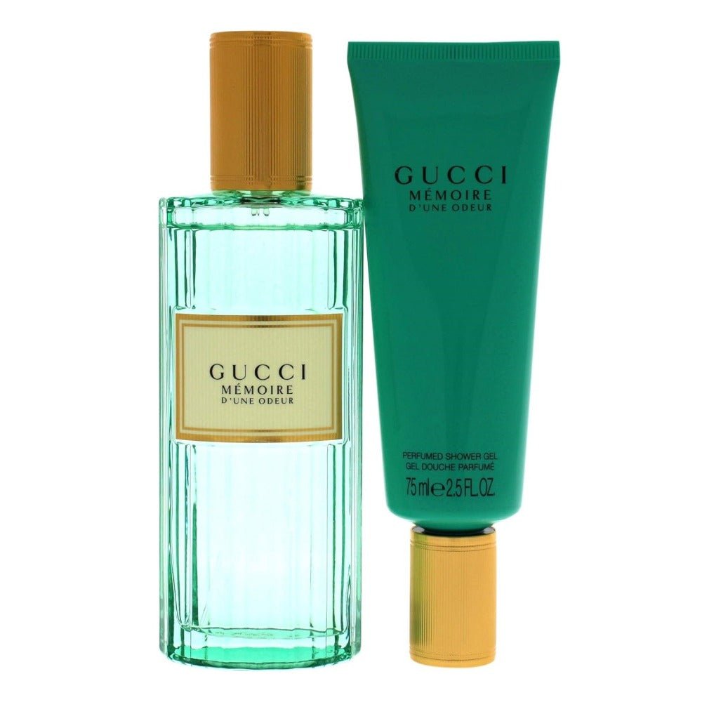 Gucci Memoire D'une Odeur Gift Set: Eau de Parfum spray For Unisex (100ml) + Shower Gel For Unisex (75ml) -