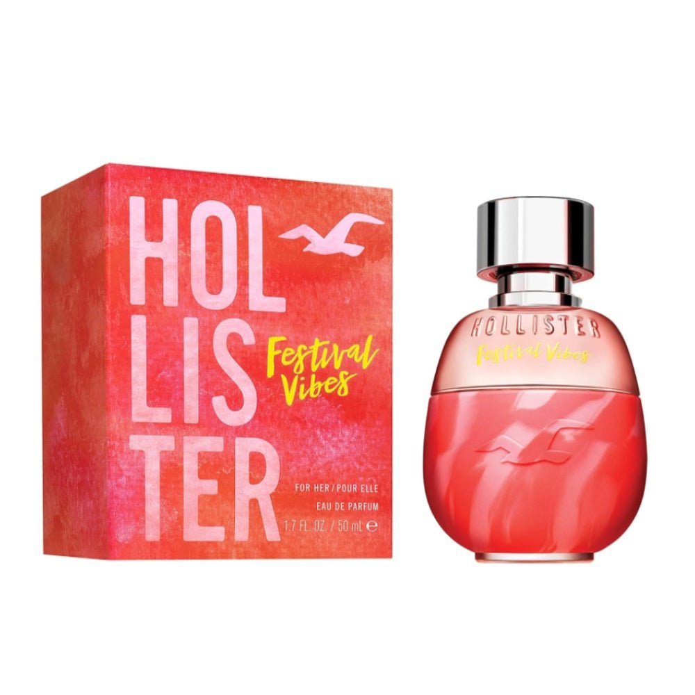 Hollister Festival Vibes Eau de Parfum for Her (30ml, 50ml, 100ml) -