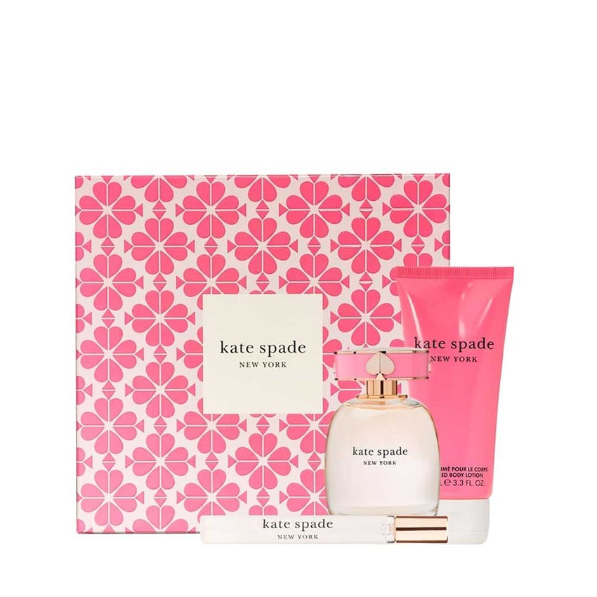 Kate Spade New York Eau De Parfum Gift Set (100ml EDP + 7.5ml EDP + 100ml Body Lotion)