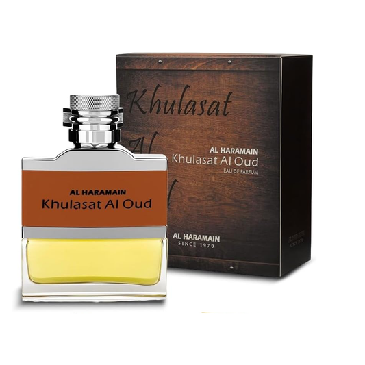Al Haramian Khulasat Al Oud Eau De Parfum For Men (100ml)