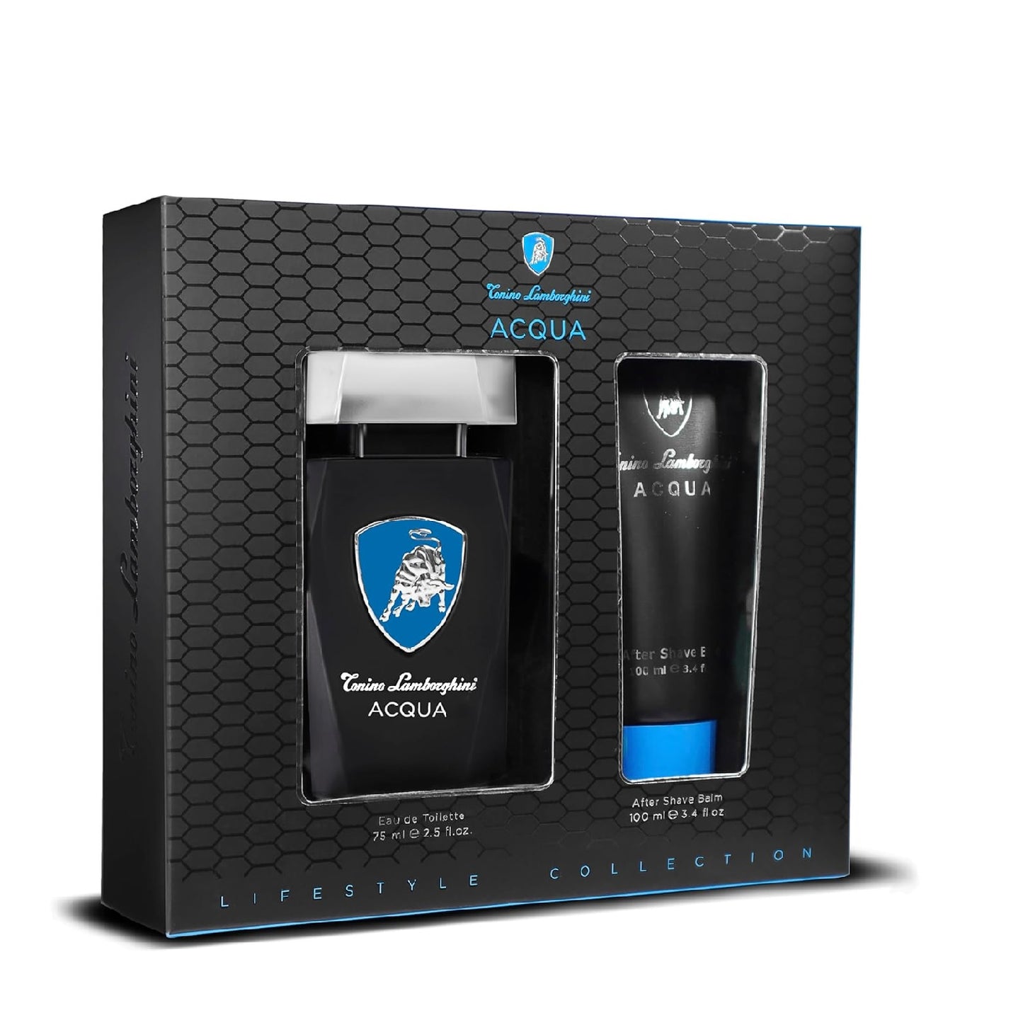 Lamborghini Acqua 2 Piece Gift Set (75ml EDT + 100ml Aftershave Balm )
