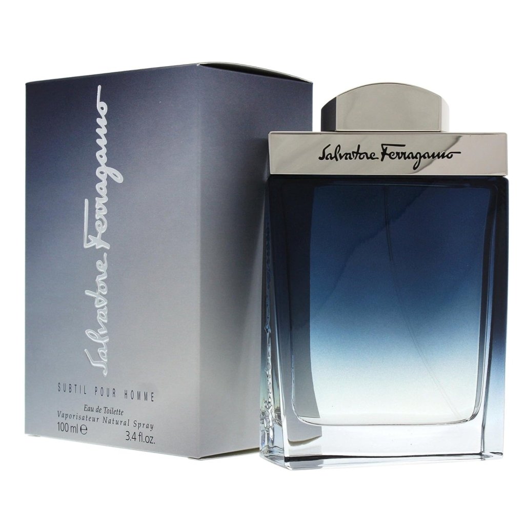 Salvatore Ferragamo Subtil Pour Homme Eau De Toilette Spray For Men (100ml) -