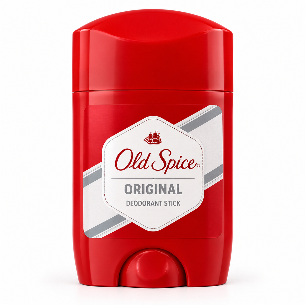 Old Spice Original deodorant stick, alternate front view