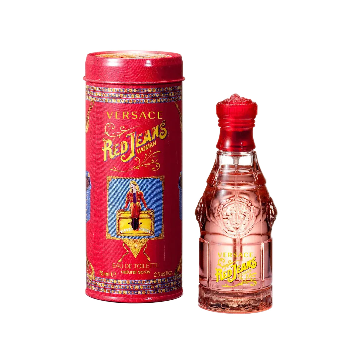 Versace Red Jeans Eau De Toilette Spray (75ml)