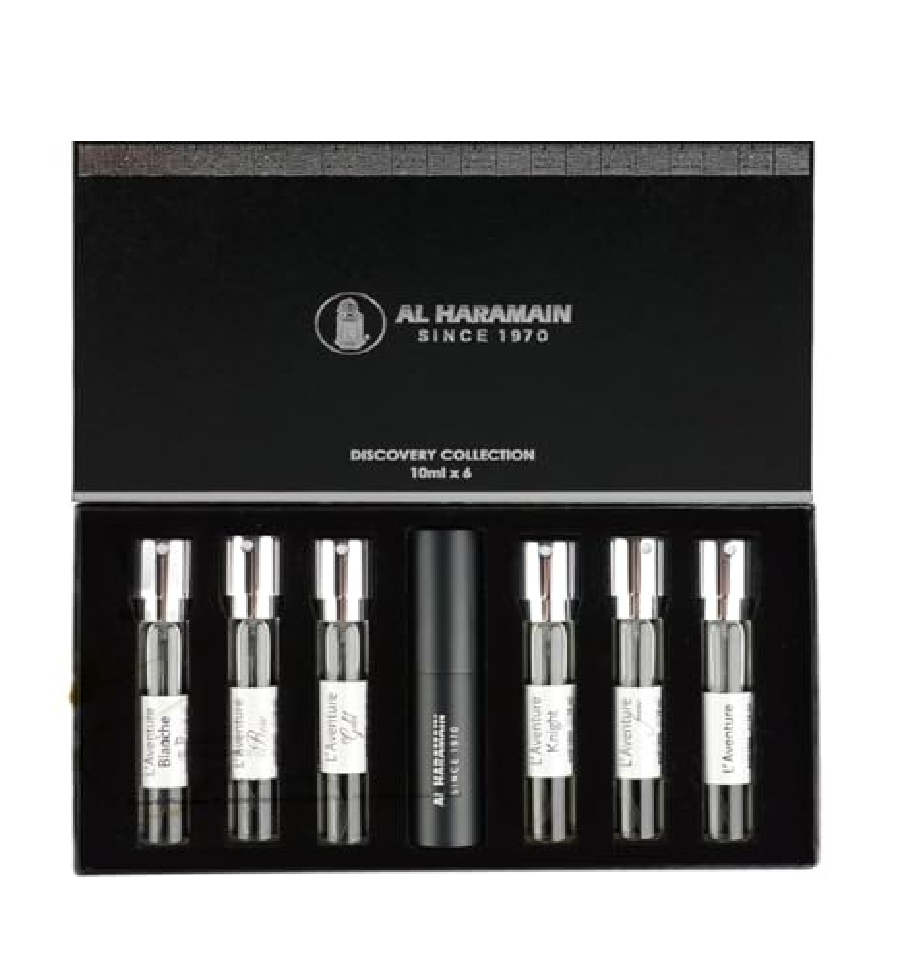 Al Haramain L'Aventure Eau De Parfum Discovery Set of 6 (6 X 10ml)