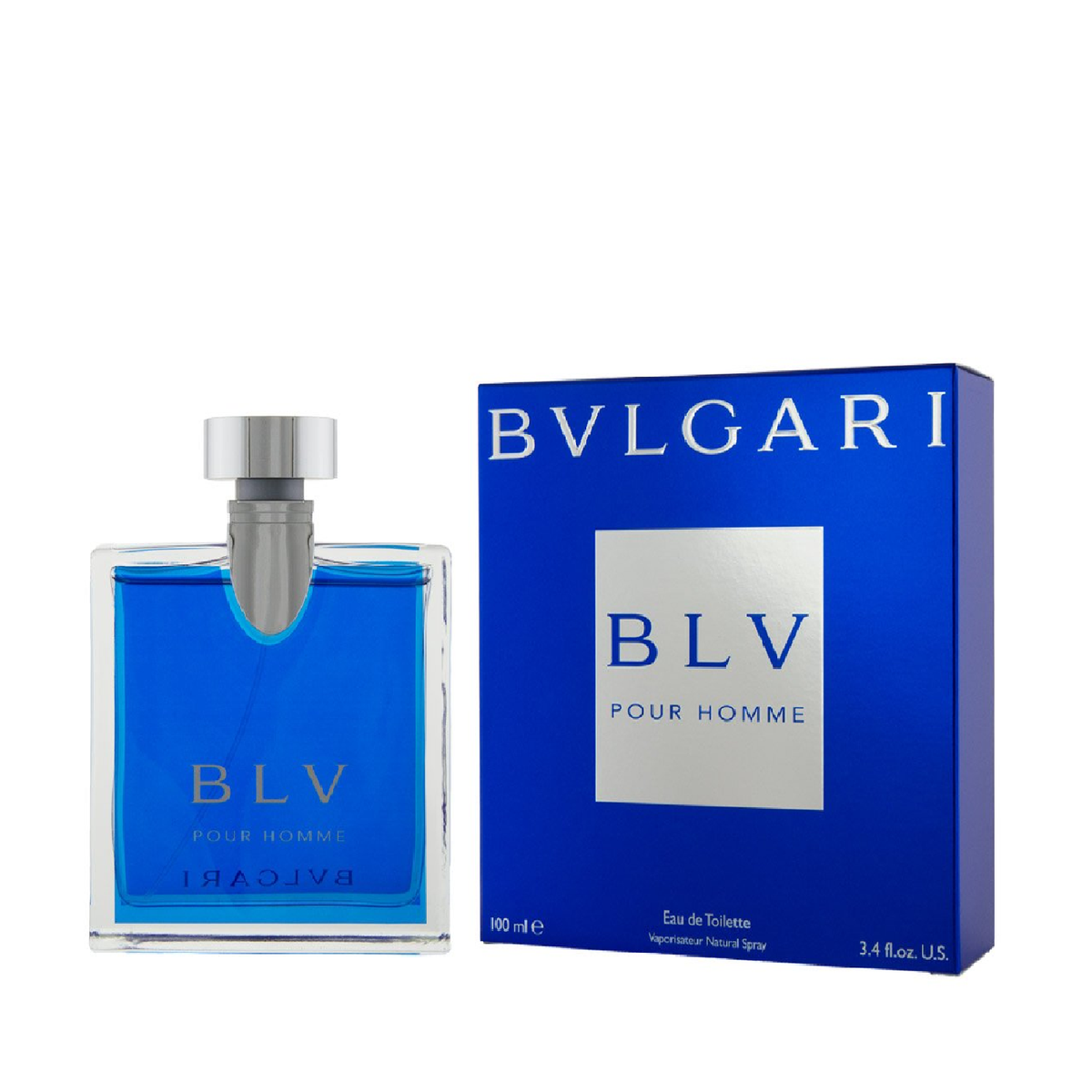 Bvlgari BLV Pour Homme Eau de Toilette 100ml bottle and box