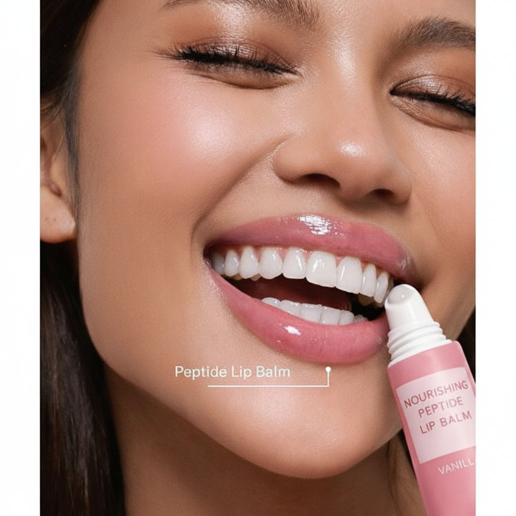Ludita Vanilla Peptide Nourishing Lip Balm (15ml)
