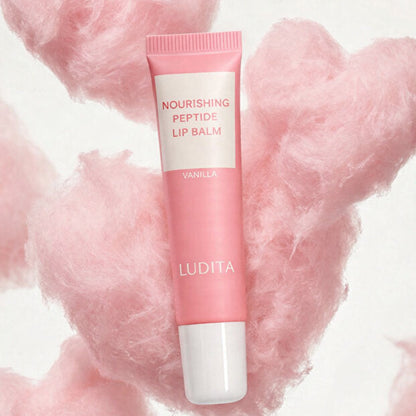 Ludita Vanilla Peptide Nourishing Lip Balm (15ml)