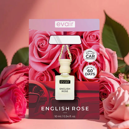 Evair English Rose Car Freshener (10ml)