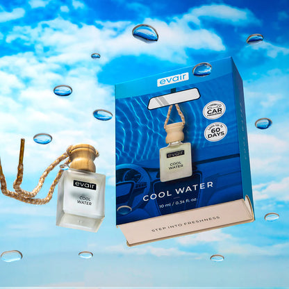 Evair Cool Water Car Freshener (10ml)