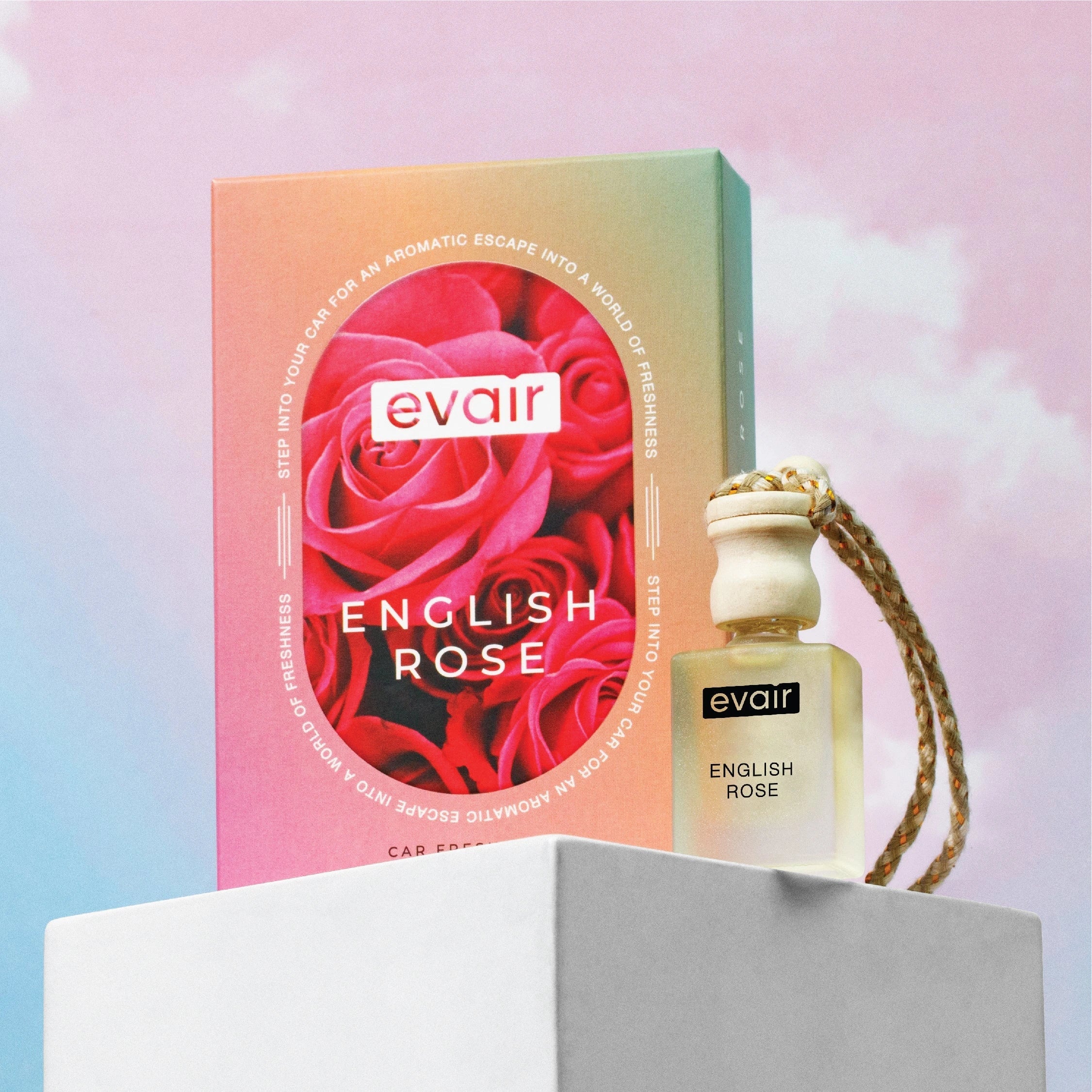 Evair English Rose Car Freshener (10ml)