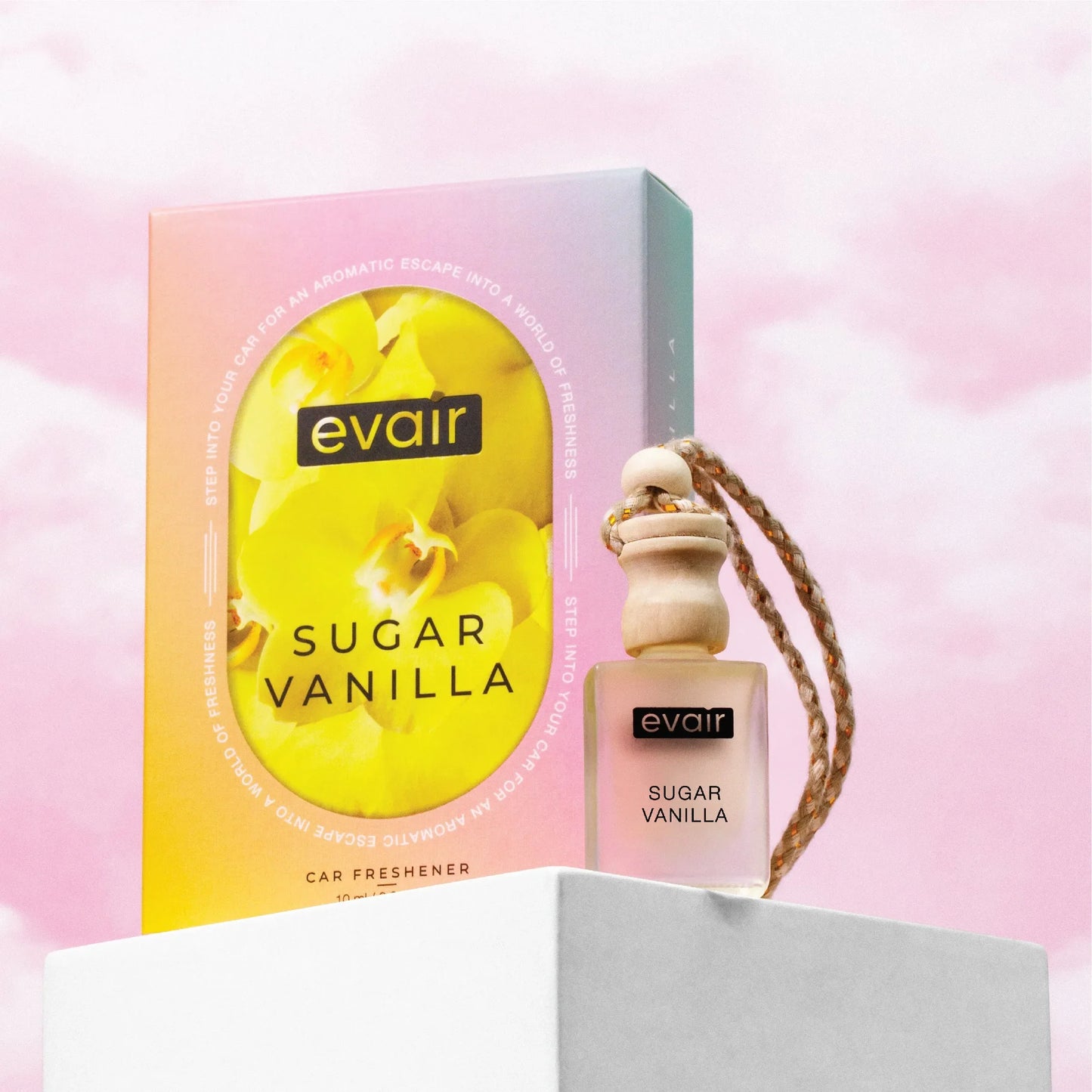 Evair Sugar Vanilla Car Freshener (10ml)