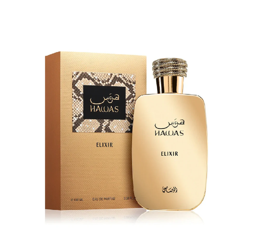 Hawas Elixir by Rasasi Eau De Parfum Spray (100ml)