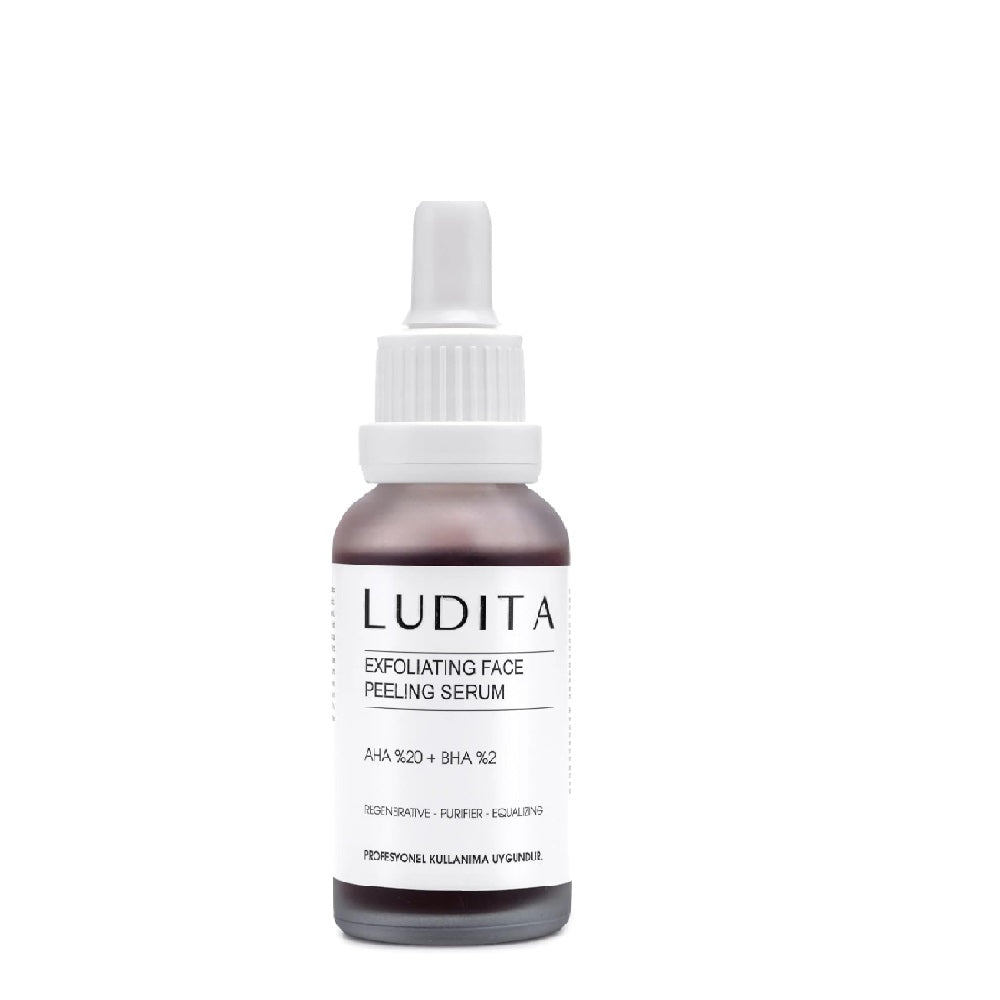 Ludita Renewing Skin Tone Equalizing Facial Peeling Red Serum (30ml)