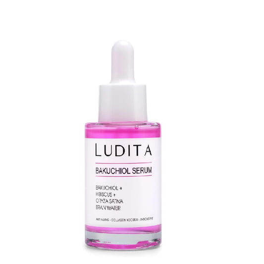 Ludita Anti-Aging Bakuchiol + Hibiscus Serum (30ml)