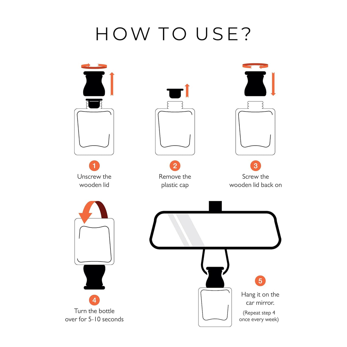 Evair Black Amber Air Freshener Diffuser (10ml)
