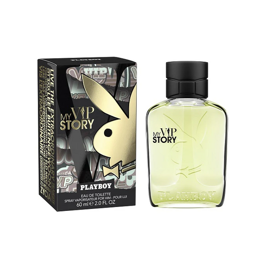 Playboy My Vip Story Eau De Toilette Spray (60ml)