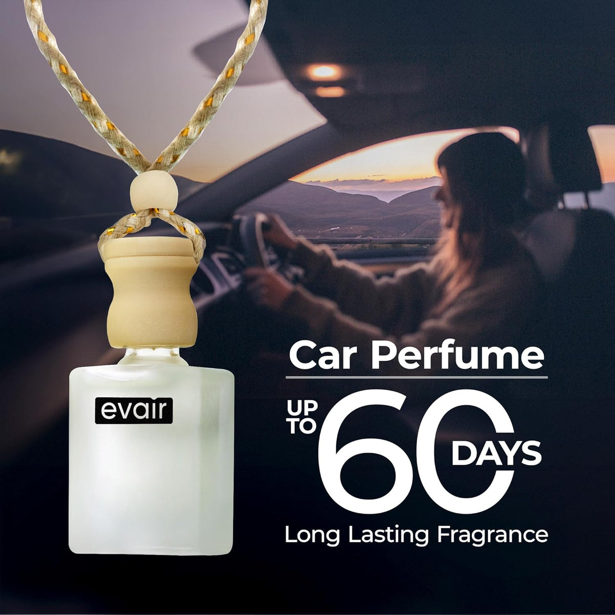 Evair Black Amber Air Freshener Diffuser (10ml)