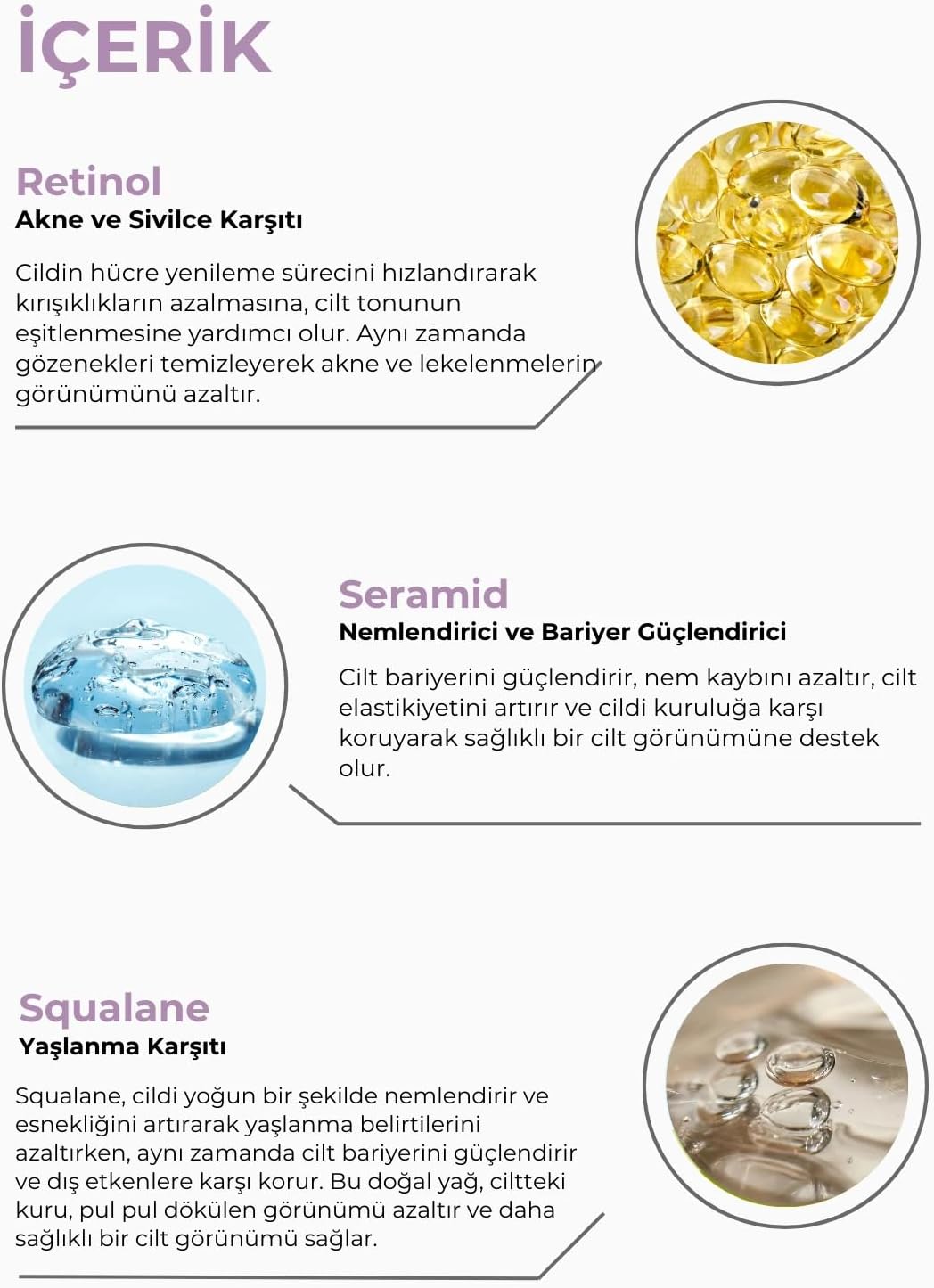 Ludita Retinol Serum with Ceramides, Nighttime Encapsulated Treatment, Anti-Aging Face Serum for Sensitive Skin, Retinol B3 Face Serum, 30 ml