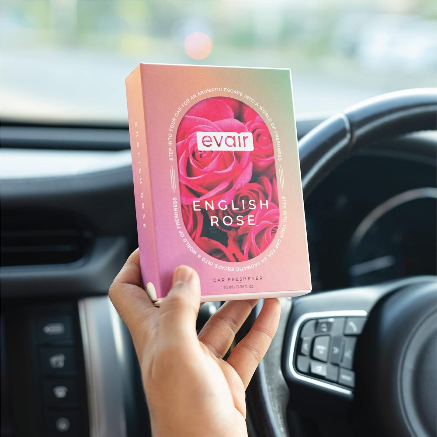 Evair English Rose Car Freshener (10ml)