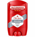 Old Spice Original deodorant stick in red packaging, front view