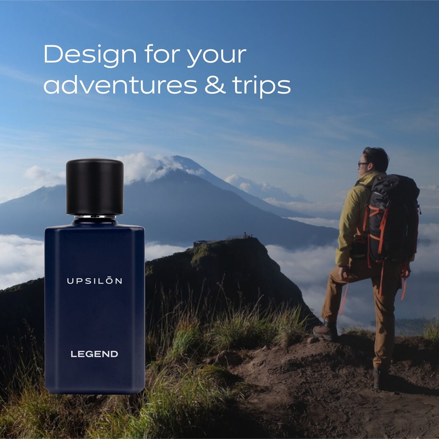 Upsilon Legend  Eau De Parfum for Men (100ml)