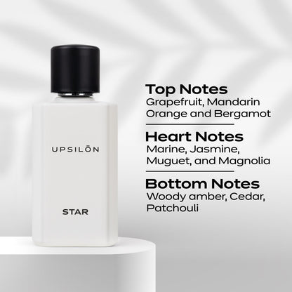 Upsilon Star Eau De Parfum for Men (100ml)