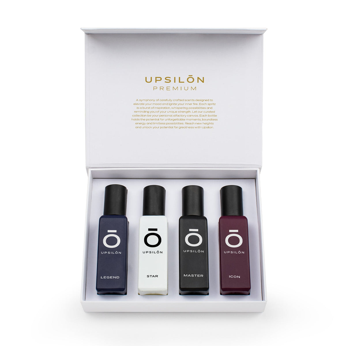 Upsilon Premium Man Eau De Perfume for Men Gift Set (4 x 20ml)