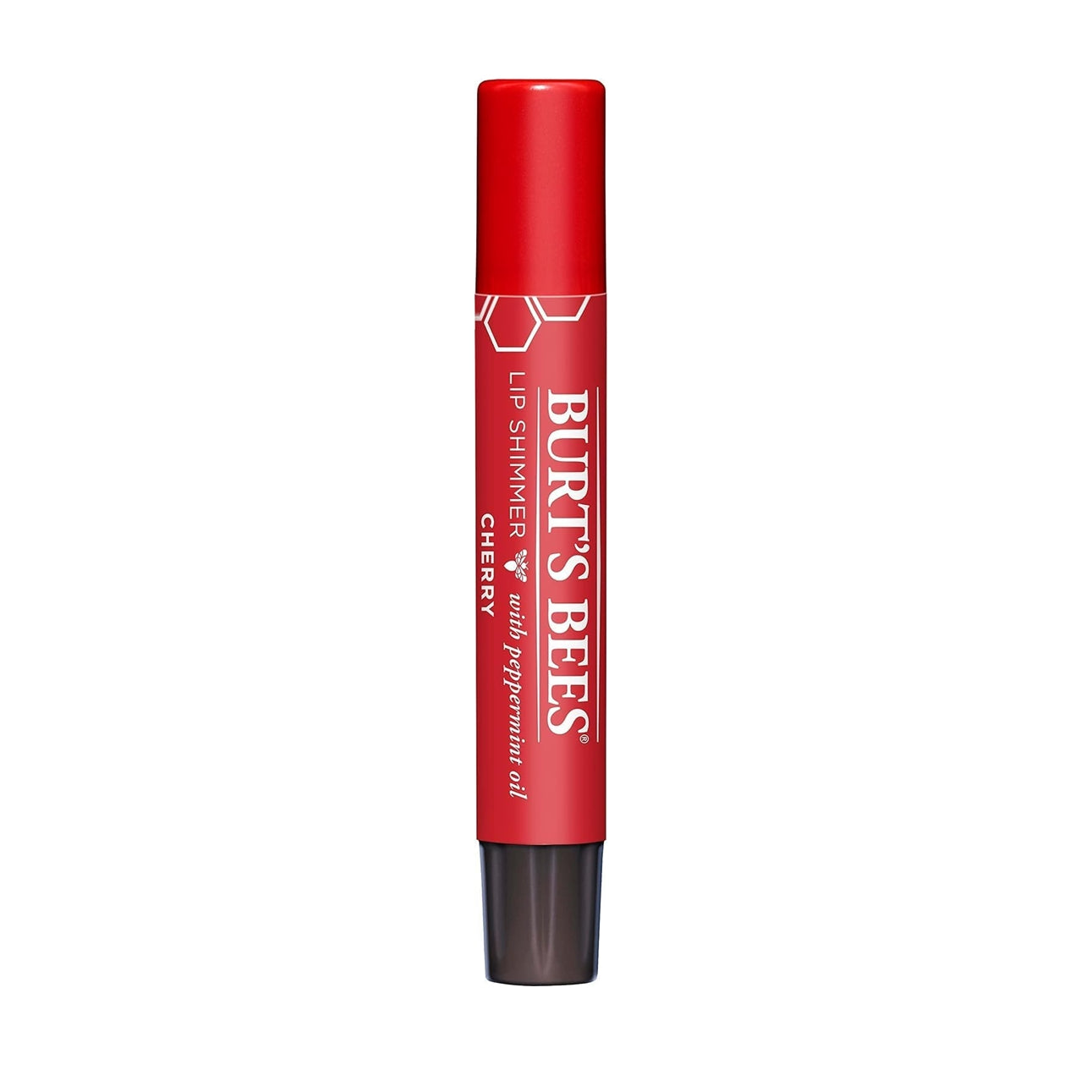 Burt's Bees 100% Natural Moisturising Lip Shimmer, Cherry (2.55g)