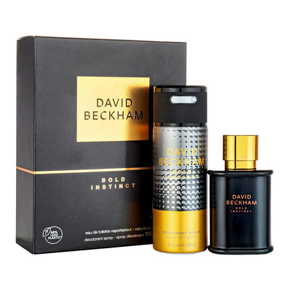 David Beckham Bold Instinct Giftset ( 30ml Eau De Toilette +150ml Deodorant )