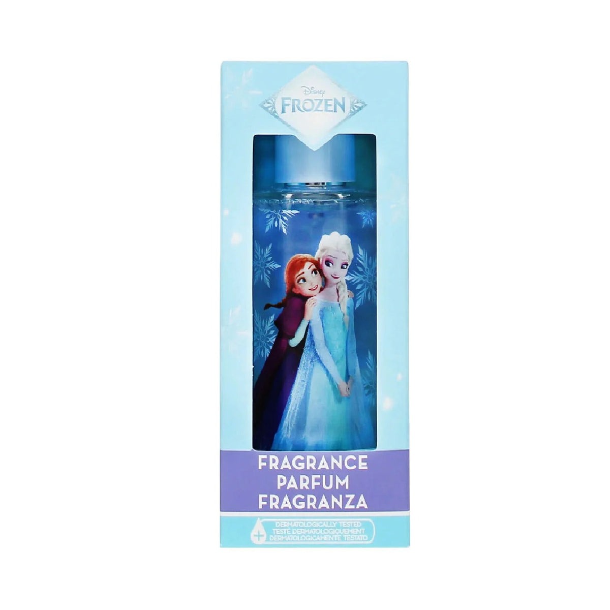 Disney Frozen fragrance bottle in Anna and Elsa packaging