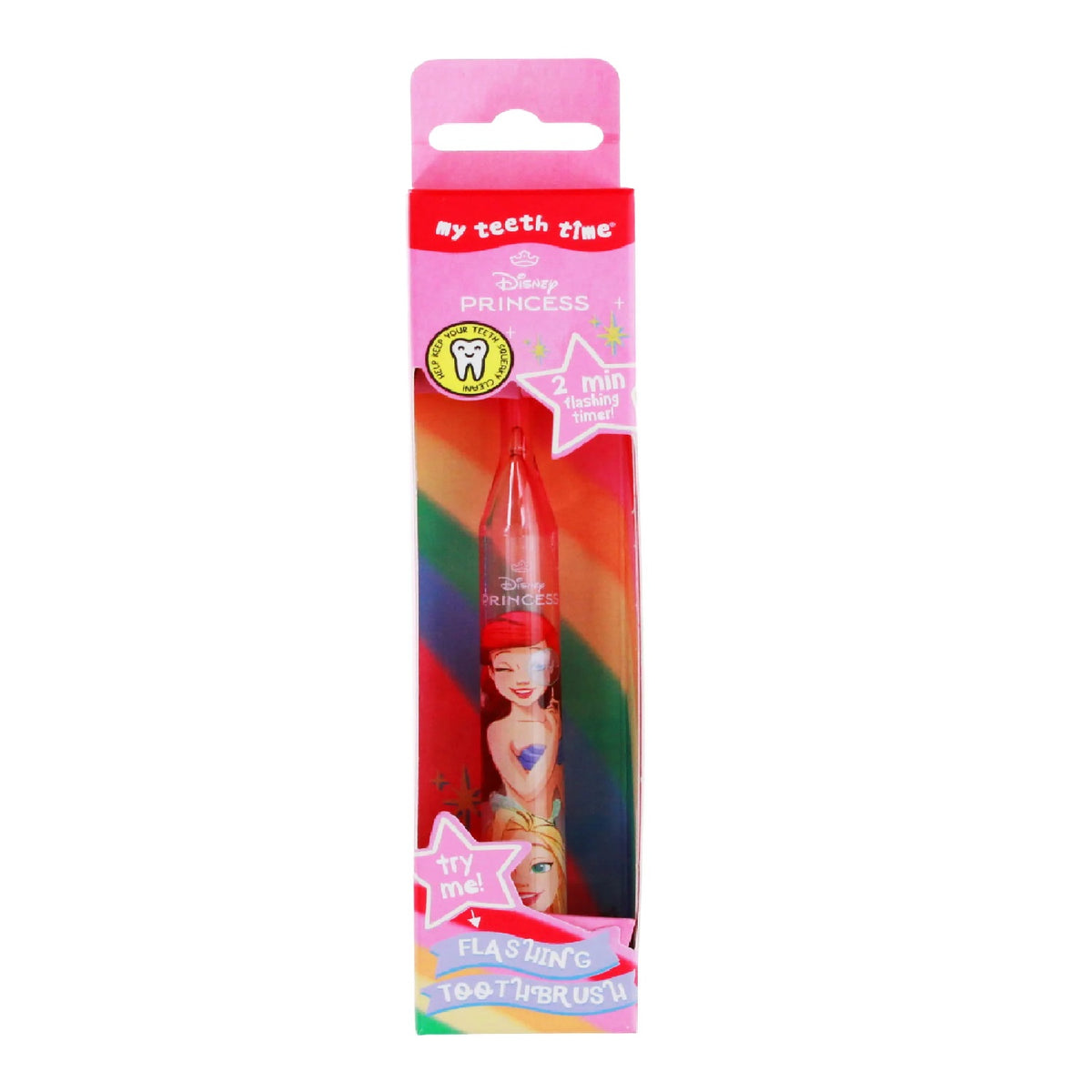 Disney Princess Ariel flashing toothbrush in its packaging