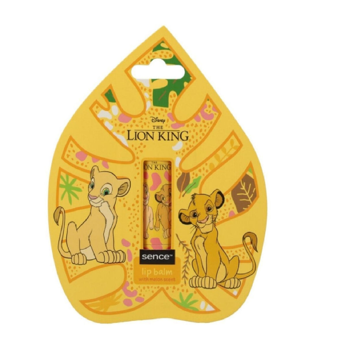 Sence Disney The Lion King melon-scented lip balm, 3.5g, in its packaging