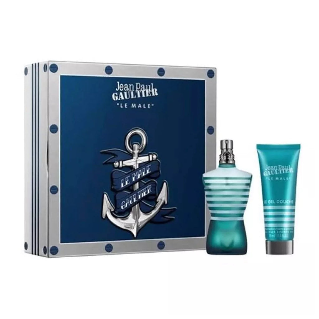 Jean Paul Gaultier Le Male Gift Set: Eau De Toilette Spray (125ml) + Shower Gel (75ml)