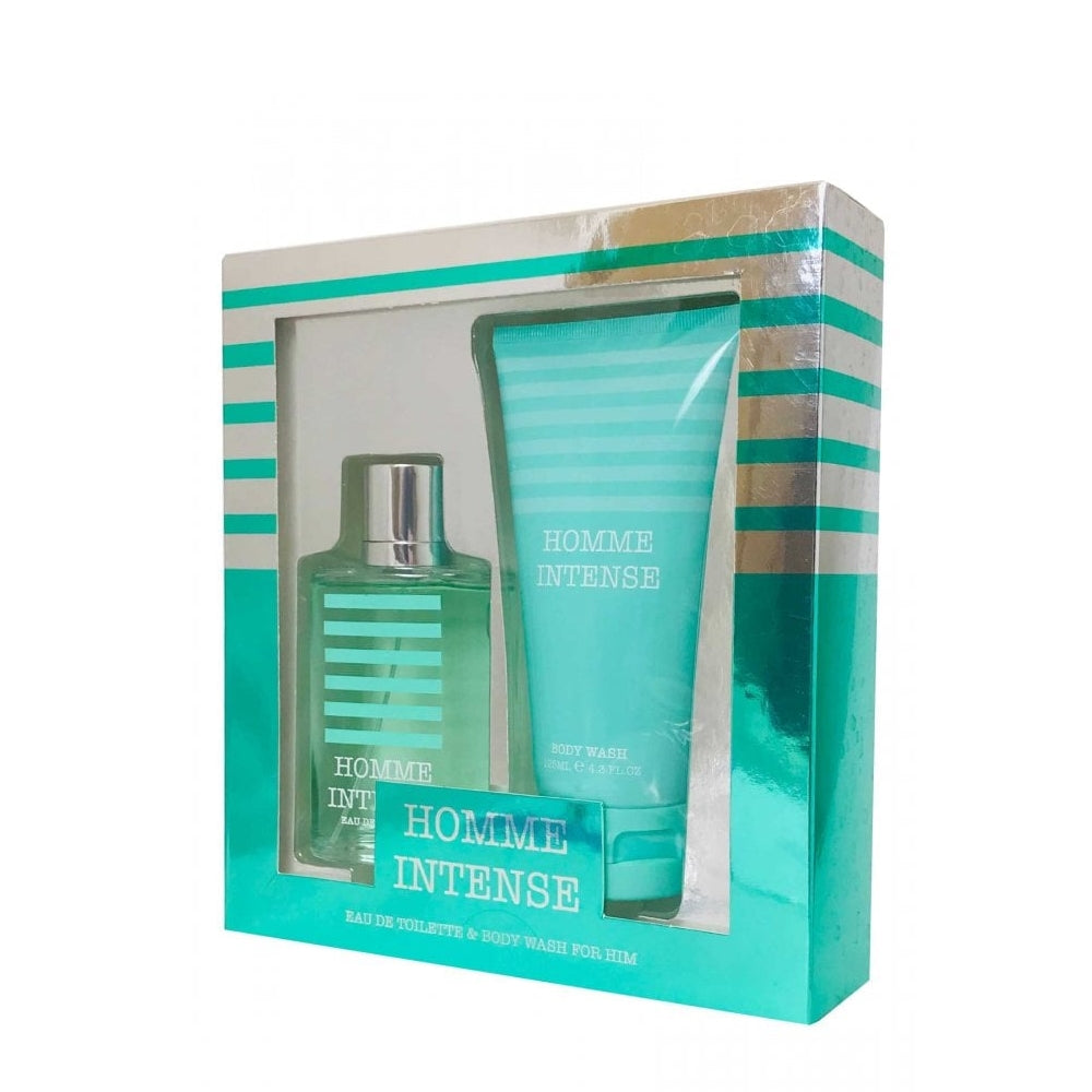 LAURELLE Homme Intense Giftset for Men (100ml Body Wash and 125ml EDT)