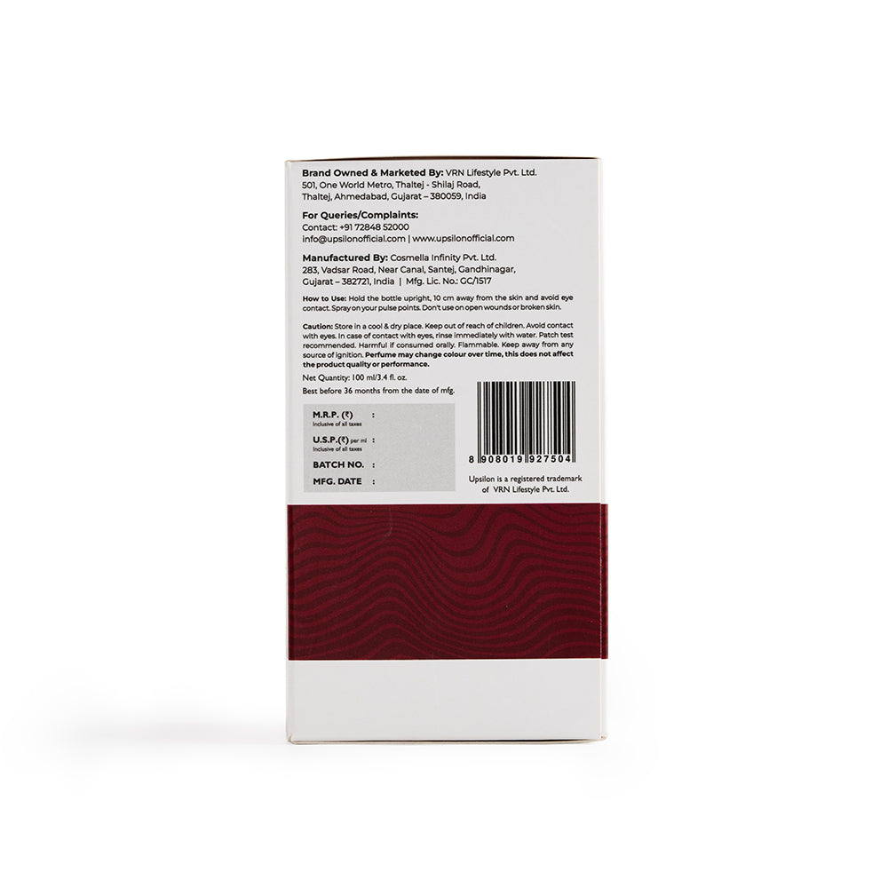 Upsilon Icon Eau De Parfum for Men (100ml)